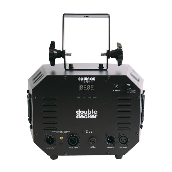 Equinox Double Decker Wash Effect Light Back