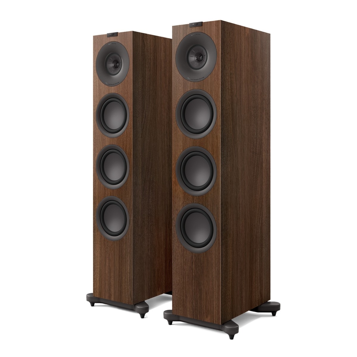 KEF Q11 Meta Floorstanding Speakers (Pair) Walnut