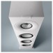 KEF Q11 Meta Floorstanding Speakers (Pair), Satin White - Detail Image, downwards