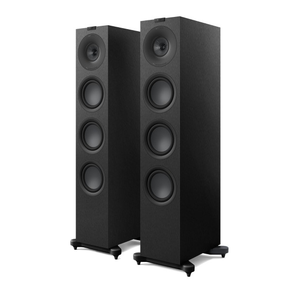 KEF Q11 Meta Floorstanding Speakers (Pair), Satin Black