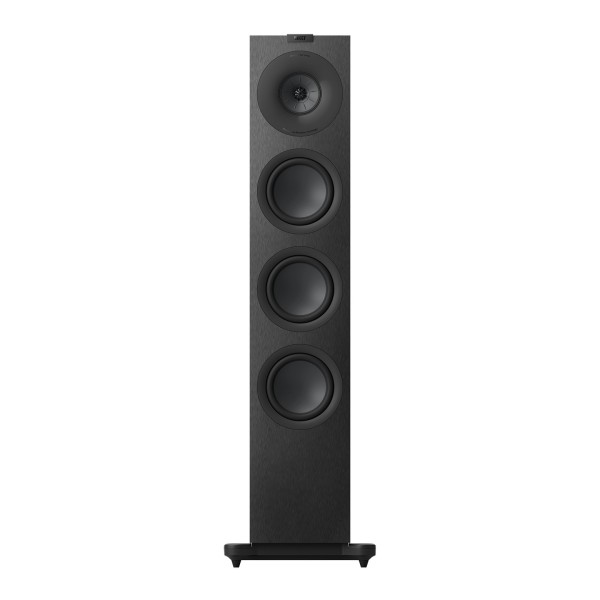 KEF Q11 Meta Floorstanding Speaker, Satin Black - Front