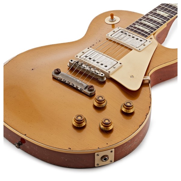 Gibson Custom 1957 Les Paul Goldtop Reissue Ultra Heavy Aged #75252 - body 