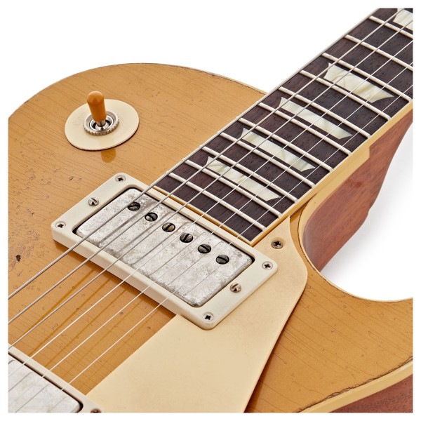 Gibson Custom 1957 Les Paul Goldtop Reissue Ultra Heavy Aged #75252 - pickups 