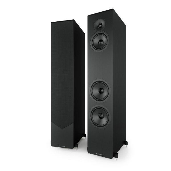 Acoustic Energy AE320 MKII Floorstanding Loudspeakers (pair), Matt Black - main 