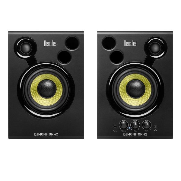 Hercules DJMonitor 42 Speakers - Front