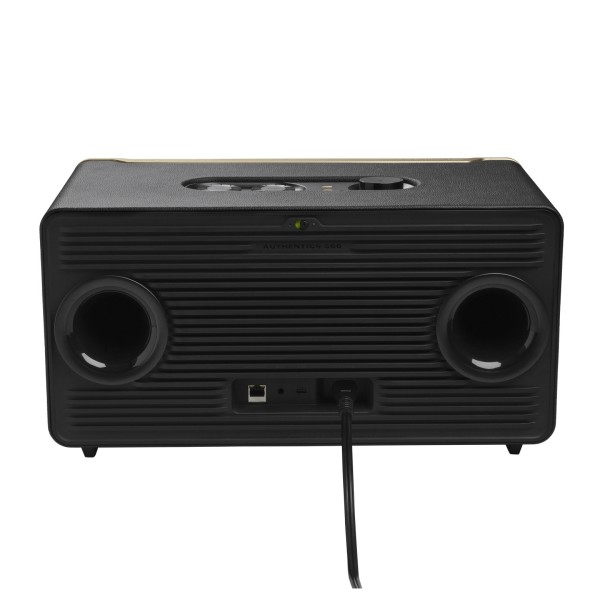 JBL Authentics 500 Hi-Fi Smart Speaker w/ Wi-Fi, Black - Rear