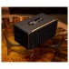 JBL Authentics 500 Hi-Fi Smart Speaker w/ Wi-Fi, Black - Lifestyle angled
