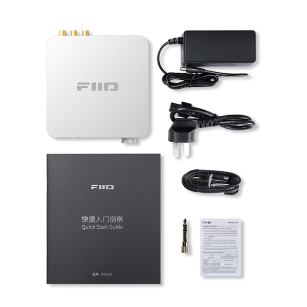 FiiO K11 Compact Desktop DAC and Headphone Amp, Black at