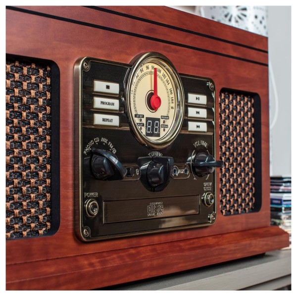 Victrola Quincy 6-in-1 Bluetooth Record Player - Lifestyle 2