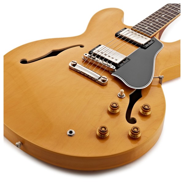 Gibson Custom 1959 ES-335 Reissue Ultra Light Aged, Vintage Natural #931212 - body close 