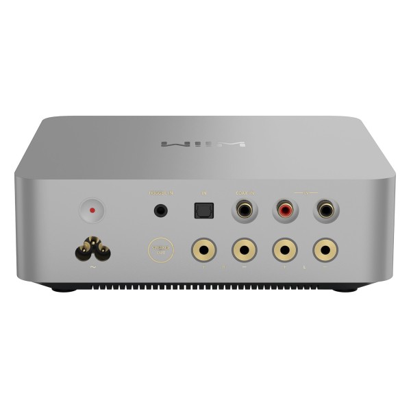 WiiM Vibelink Amplifier, Silver - rear 