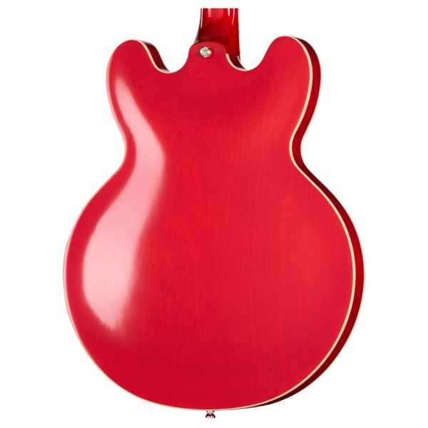 Epiphone 1962 ES-335 Reissue, Sixties Cherry - body back 