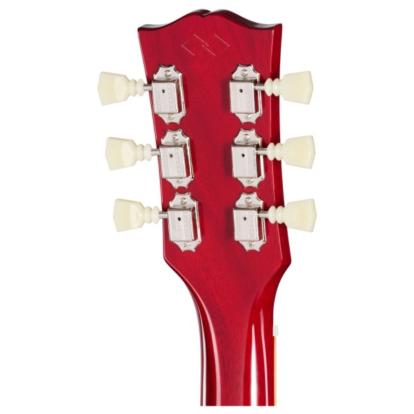 Epiphone 1962 ES-335 Reissue, Sixties Cherry - headstock back 