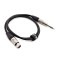 Studiospares Kabel XLR (F) - 6,35 mm TRS, 1 m