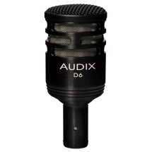 Audix D6 Kick Drum Dynamic Microphone - Ex Demo
