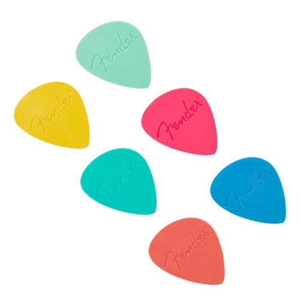 Fender 351 Shape, Heavy Checker Pick, Pack of 12