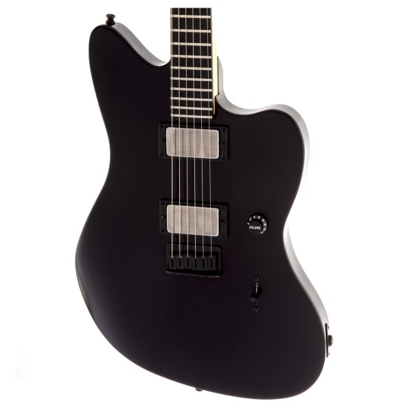 Fender Jim Root Jazzmaster Electric Guitar, Flat Black - Ex Demo