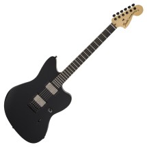 Fender Jim Root Jazzmaster Electric Guitar, Flat Black - Ex Demo
