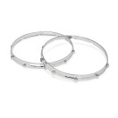 DW Snare Drum Die-Cast Hoop Set Chrome