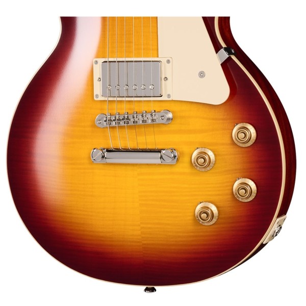 Epiphone 1959 Les Paul Standard Reissue, Deep Cherry Sunburst  - knobs 