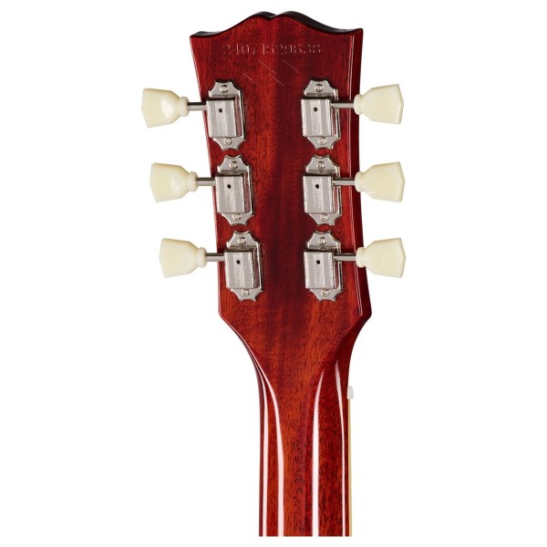 Epiphone 1959 Les Paul Standard Reissue, Deep Cherry Sunburst  - headstock back 