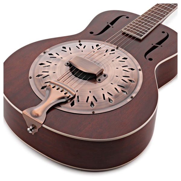 Hartwood Resonator Guitar, Vintage Wine Red