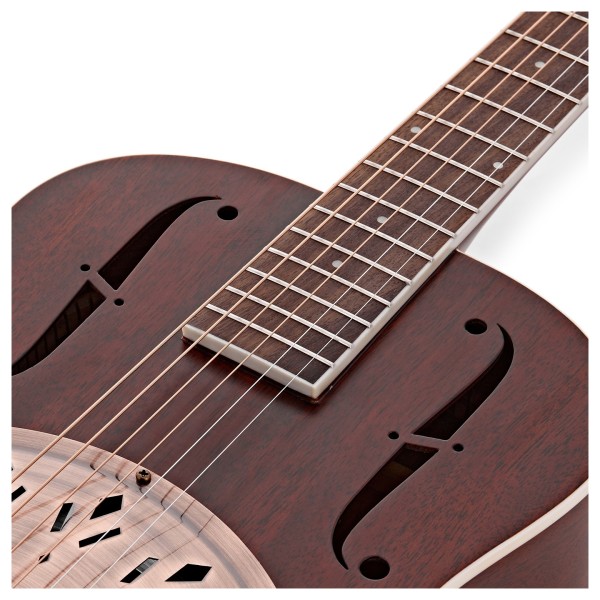 Hartwood Resonator Guitar, Vintage Wine Red
