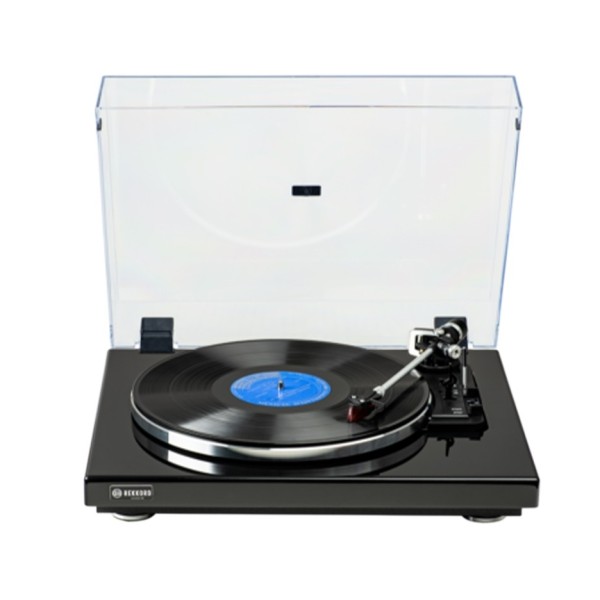 Rekkord F400 Audiophile Fully Automatic Floating Sub-Chassis Turntable, High Gloss Black