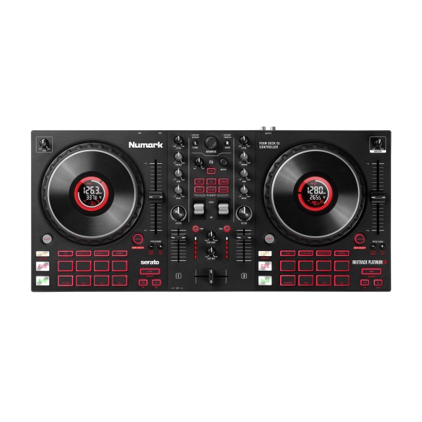 Numark Mixtrack Platinum FX DJ Controller top view