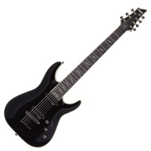 Schecter C-7 Blackjack 7 String, Black - Nearly New