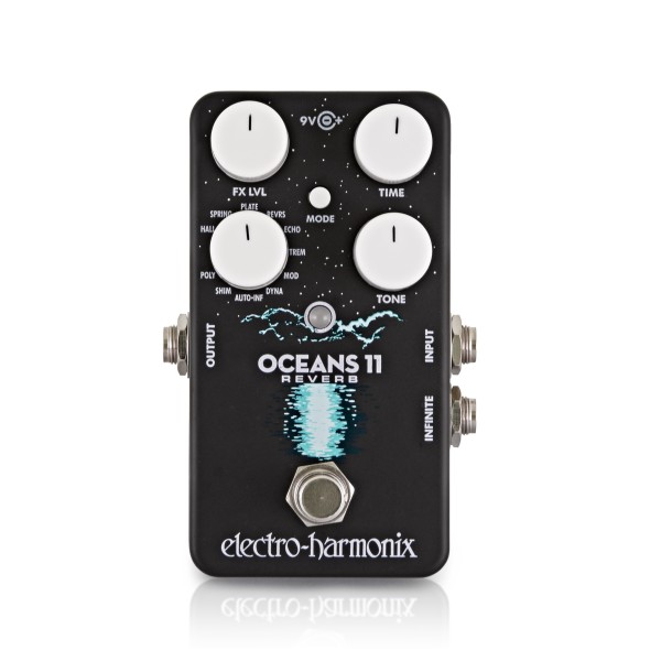 Electro Harmonix Oceans 11 Reverb - Front View