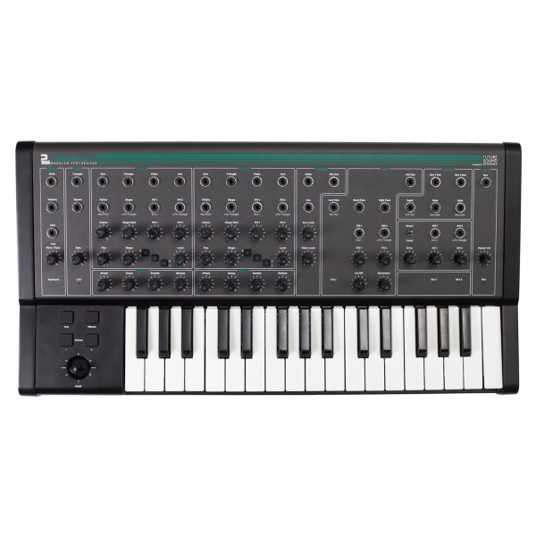 PWM Malevolent Analog Synthesizer - Top