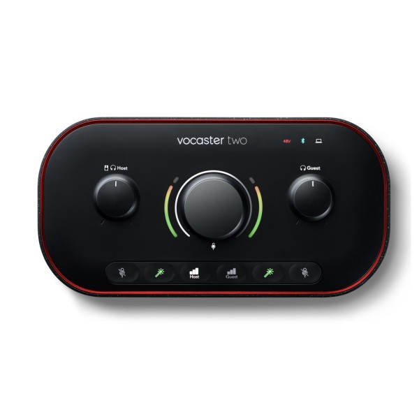 Focusrite Vocaster Two - Top
