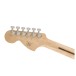 Squier Affinity Series Stratocaster Mustang Micro Pack, Black, with Gig Bag and HD9 Headphones - Headstock, Back
