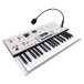 Korg KingKorg Neo Virtual Analog Synthesizer - Angled with Mic