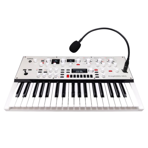Korg KingKorg Neo - Front with Mic