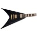 Jackson X Series Signature Scott Ian King V KVXT, Gloss Black - horns 