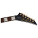 Jackson X Series Signature Scott Ian King V KVXT, Gloss Black  - headstock 