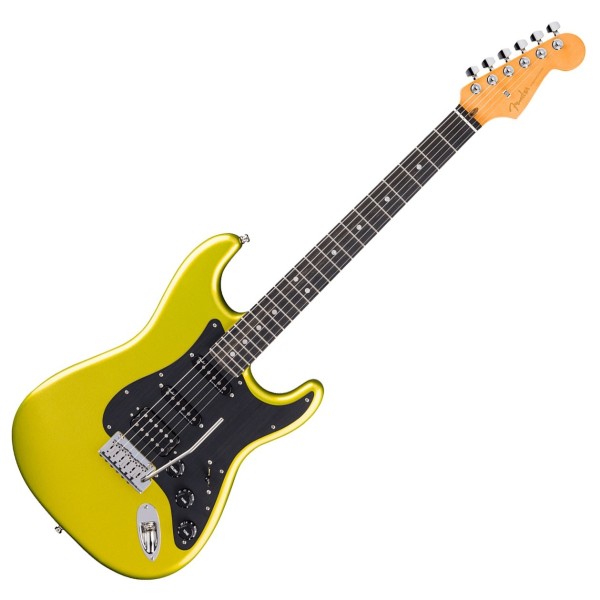 Fender American Ultra II Stratocaster HSS EB, Solar Flare - front