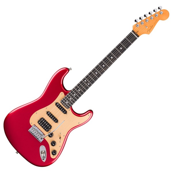 Fender American Ultra II Stratocaster HSS EB, Sinister Red  - front
