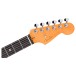 Fender American Ultra II Stratocaster HSS EB, Sinister Red - headstock 