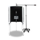 Imperative Acoustics Portable Vocal Booth with Overhead Mic Stand, White