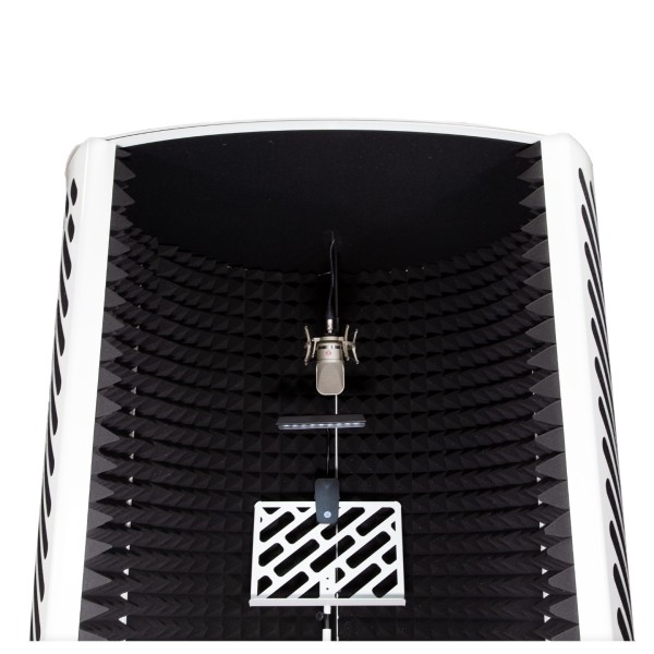 Imperative Acoustics Portable Vocal Booth with Overhead Mic Stand, White