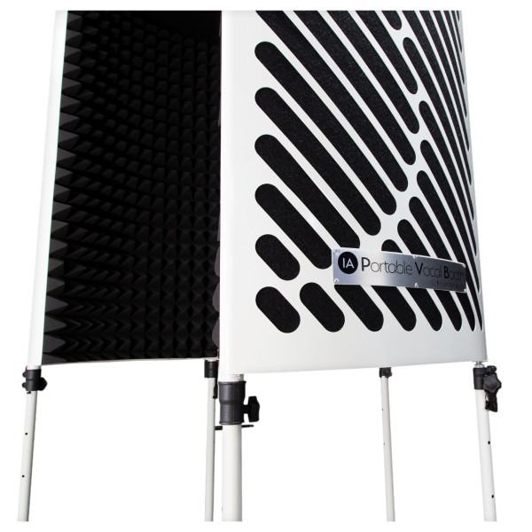 Imperative Acoustics Portable Vocal Booth with Overhead Mic Stand, White