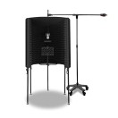 Imperative Acoustics Portable Vocal Booth with Overhead Mic Stand, Black