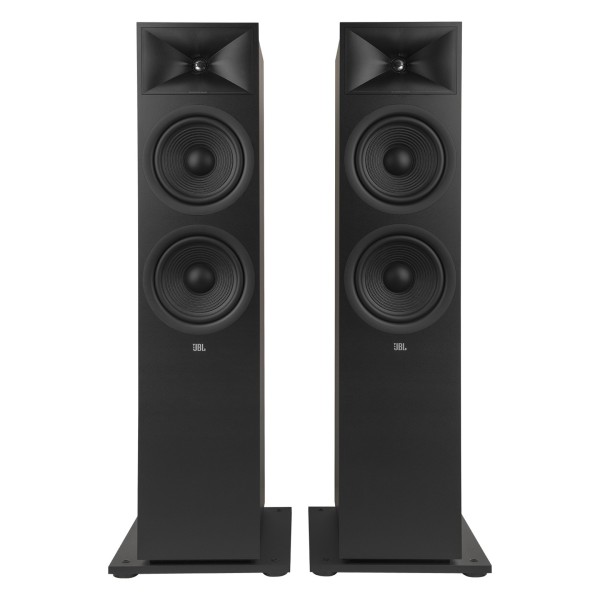 JBL Stage 280F Floorstanding Speakers (Pair), Black - Front