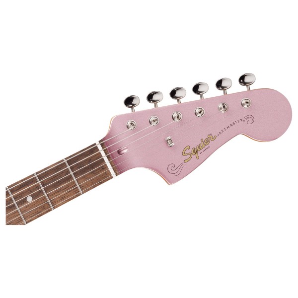 Squier FSR Classic Vibe 60s Jazzmaster LRL, Burgundy Mist - headstock 