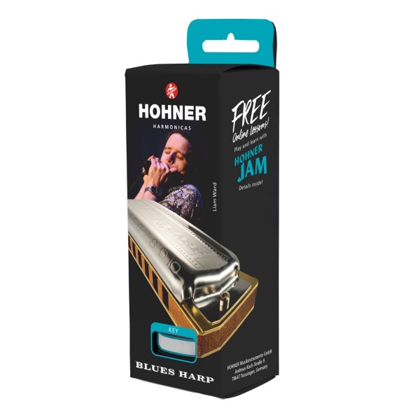 Hohner Blues Harp MS Harmonica, B Major