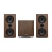 Acoustic Energy AE105 and AE108² 2.1 package, Walnut