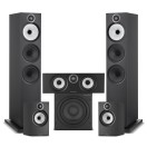 Bowers & Wilkins 603 & 606 S3 Surround Sound Speaker Package, Black